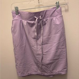 Light purple skort size large